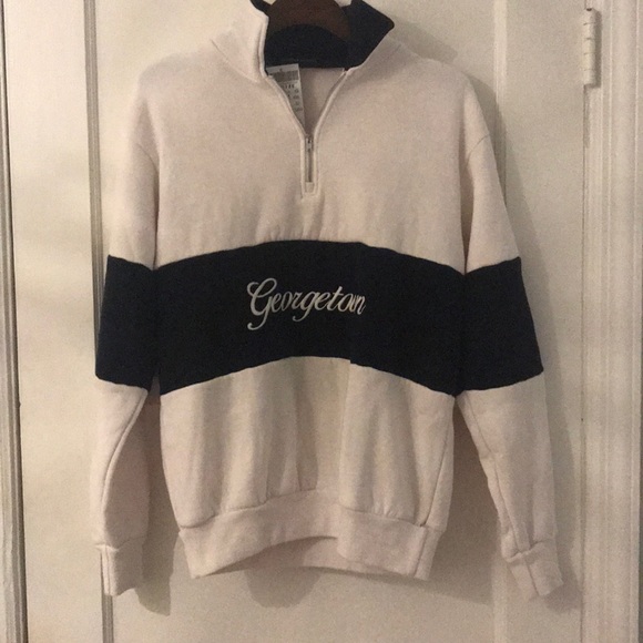 Brandy Melville Sweaters - NWT BRANDY MELVILLE GEORGETOWN QUARTER ZIP